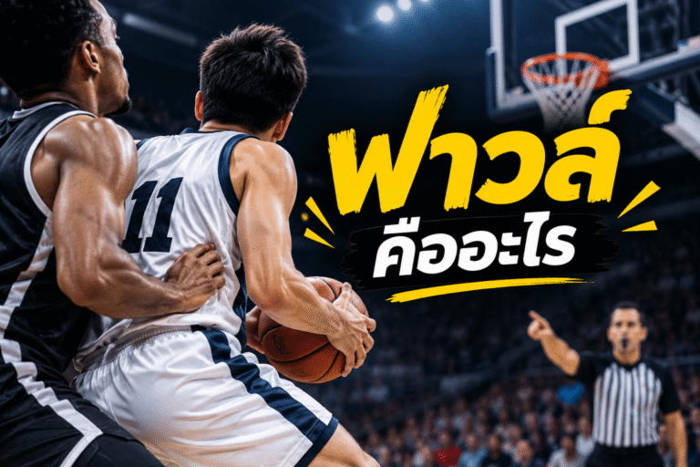 ฟาวล์ คืออะไร รวมกติกา Team Foul Bonus และลูกโทษ
